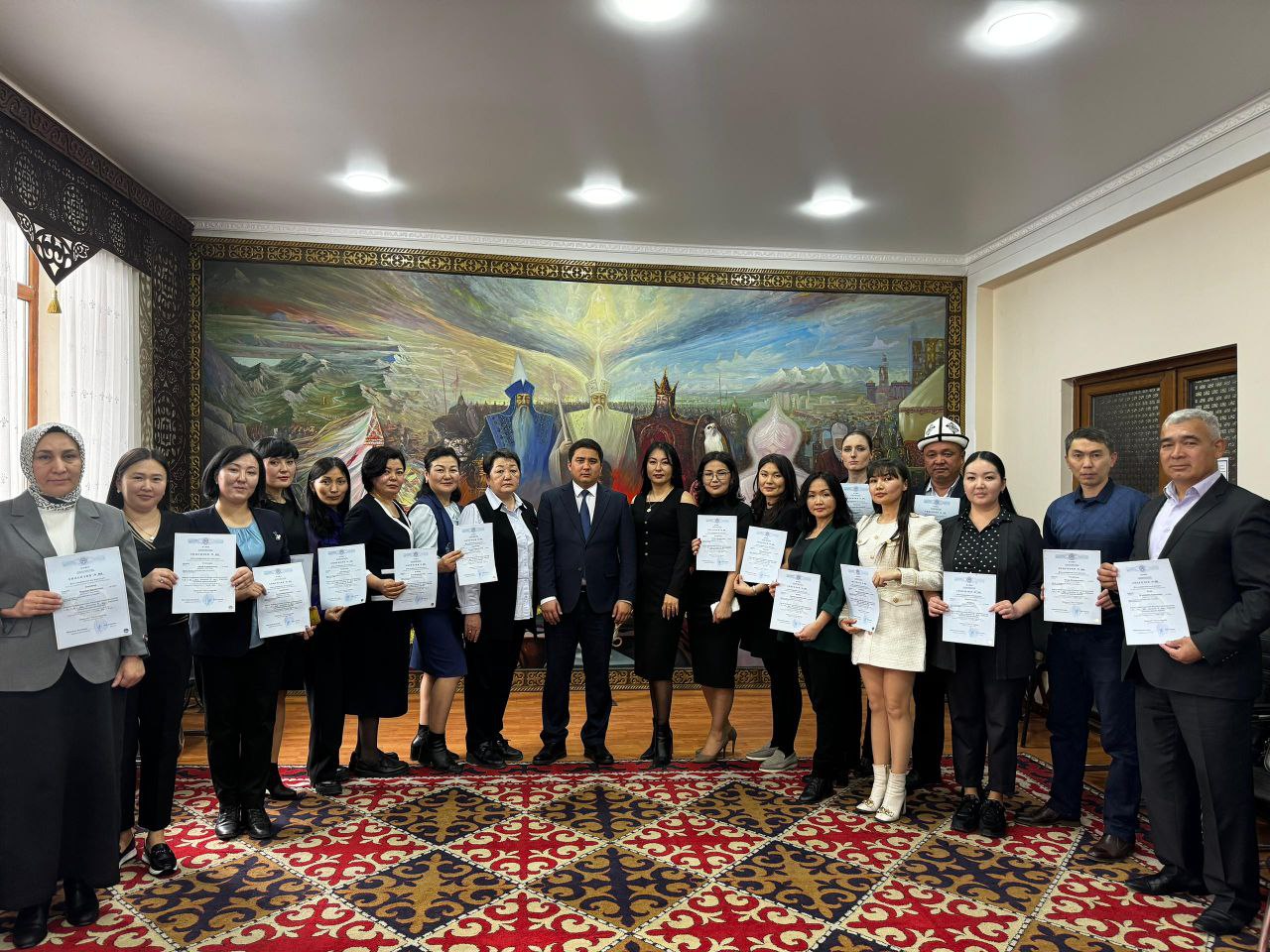 Нотариат Кыргызстана пополнила свои ряды новыми членами