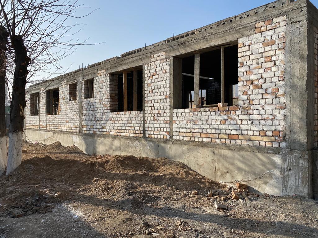 Строительство Дома юстиции в городе Таш-Кумыр Джалал-Абадской области