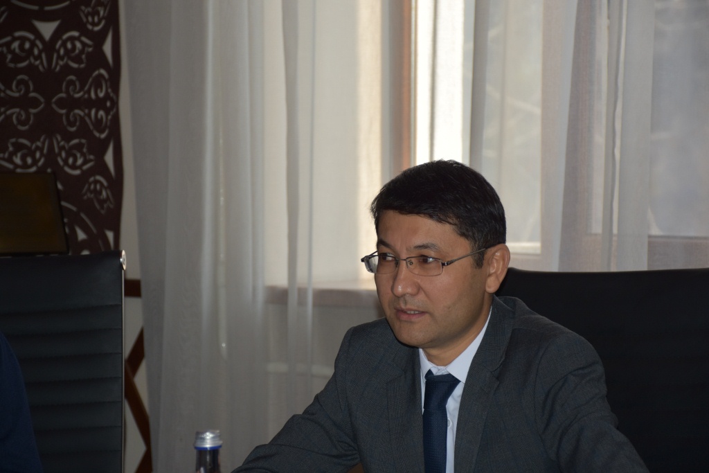 Встреча заместителя министра юстиции М. Есеналиева с представителями УВКБ ООН